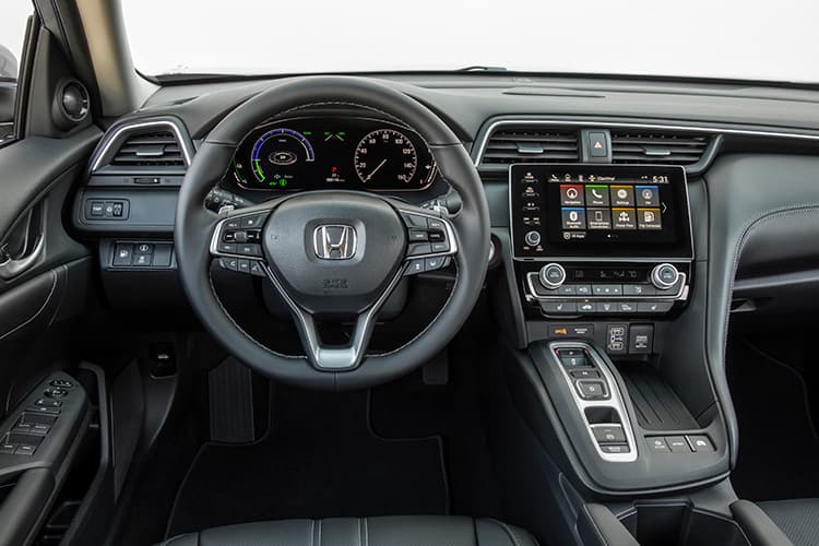 Honda Insight driver's cockpit and instruments — official Honda photography